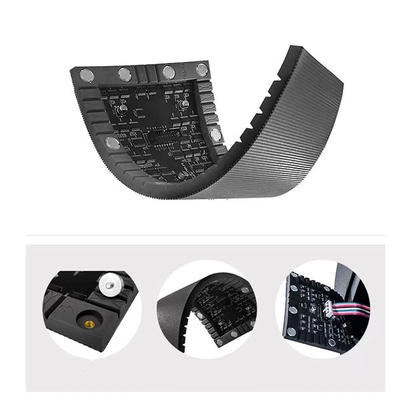 কাস্টমাইজযোগ্য P2.5mm নমনীয় LED ডিসপ্লে মাউডল ওয়াইড ভিউইং অ্যাঙ্গেল