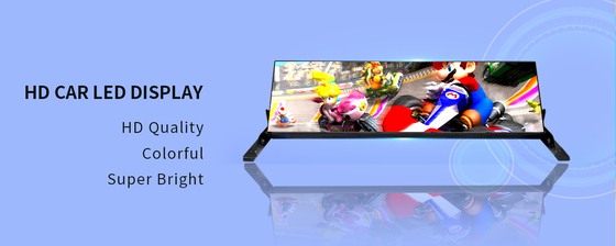 P2.6mm P5.2mm গাড়ী LED বিজ্ঞাপন স্ক্রীন হালকা ওজন ইনস্টল করা সহজ