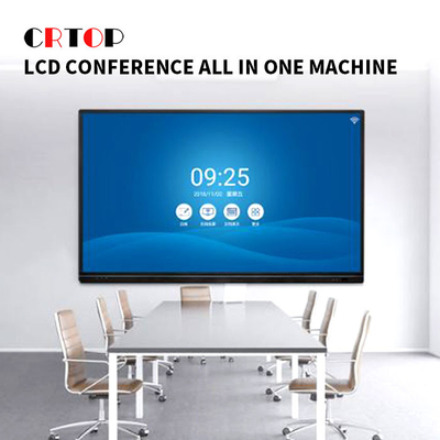 4K HD মিটিং রুম LCD ডিসপ্লে রিমোট কন্ট্রোল সব এক প্যানেলে