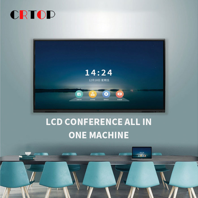 বহুমুখী 75&quot; মিটিং রুম LCD ডিসপ্লে 4K HD টাচ LCD প্যানেল