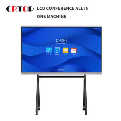 75&quot; কনফারেন্স রুম এলসিডি ডিসপ্লে অল ইন ওয়ান স্মার্ট রিমোট কন্ট্রোল