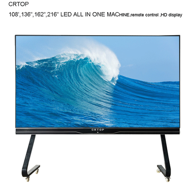 162&quot; অল ইন ওয়ান P1.25mm মিটিং রুম প্যানেল HD 4K স্মার্ট LED স্ক্রীন