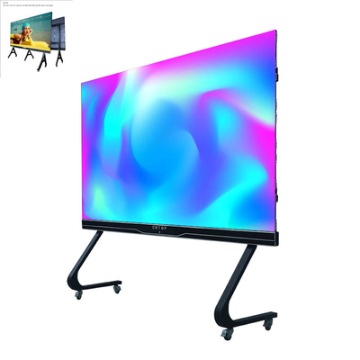বিস্তৃত ভিজ্যুয়াল এক্সটেনশন সহ 4K HD 162&quot; কনফারেন্স রুম LED স্ক্রীন