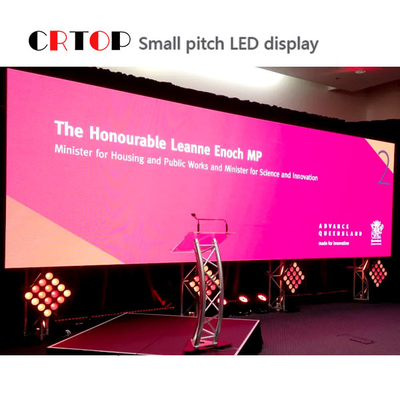 ফাইন পিচ P2.5mm HD 4k LED ভিডিও ওয়াল ইনডোর ওয়াইড ভিউ অ্যাঙ্গেল