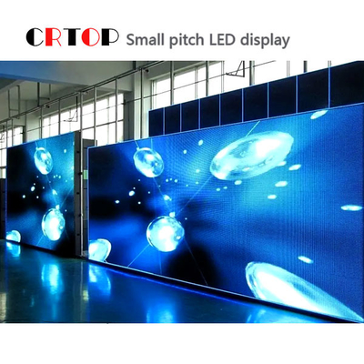 ফাইন পিচ P2.5mm HD 4k LED ভিডিও ওয়াল ইনডোর ওয়াইড ভিউ অ্যাঙ্গেল