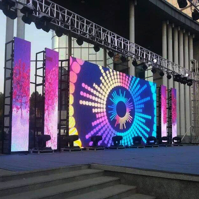 IP20 আউটডোর LED ভিডিও ওয়াল ভাড়া মডিউল উচ্চ উজ্জ্বলতা 4500cd