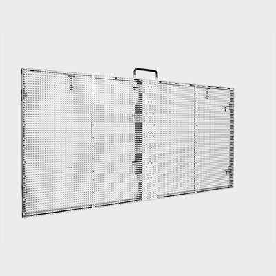 রিফ্রেশ রেট 1920HZ স্বচ্ছ গ্লাস LED স্ক্রীন 1000*500mm ক্যাবিনেট