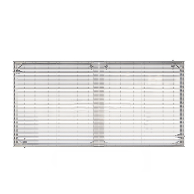 রিফ্রেশ রেট 1920HZ স্বচ্ছ গ্লাস LED স্ক্রীন 1000*500mm ক্যাবিনেট