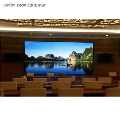 P2.22mm ইন্ডোর LED ডিসপ্লে স্ক্রীন ভিডিও ওয়াল অ্যালুমিনিয়াম ডাই কাস্ট বক্স