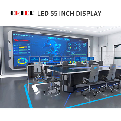 রঙিন P1.25mm ইন্ডোর LED ডিসপ্লে স্ক্রীন 55 ইঞ্চি বড় বাক্স