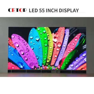 রঙিন P1.25mm ইন্ডোর LED ডিসপ্লে স্ক্রীন 55 ইঞ্চি বড় বাক্স