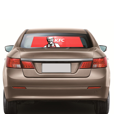 শক্তিশালী নমনীয়তার সাথে 1R1G1B 2500cd গাড়ির LED বিজ্ঞাপনের স্ক্রীন