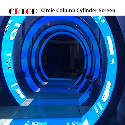 ইনডোর P2.5mm নমনীয় স্ক্রোলিং LED ডিসপ্লে শোষণ ইনস্টলেশন