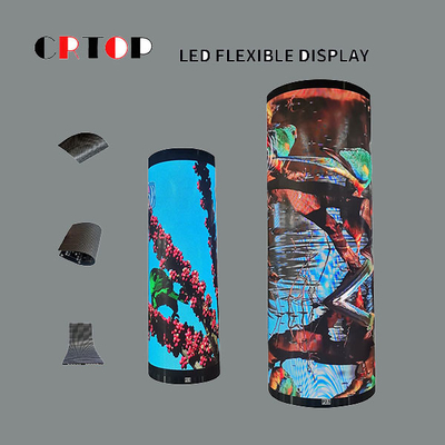 256*128 মিমি মডিউল নমনীয় LED ডিসপ্লে স্ক্রীন নির্বিচারে আকৃতি