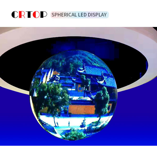 P5mm 2.5m ব্যাস গোলক LED স্ক্রীন সম্পূর্ণ রঙের অনিয়মিত LED ডিসপ্লে
